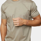 T-Shirt Homme Uni Col Rond