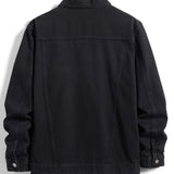 Veste Homme en Denim Boutonnée