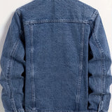 Veste Homme en Denim Boutonnée