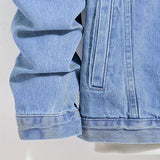 Veste Homme en Denim Boutonnée