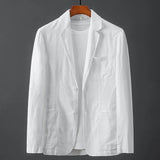 Blazer Homme Léger à Revers
