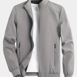 Veste Homme Zippée à Col Montant