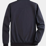 Veste Homme Zippée à Col Montant