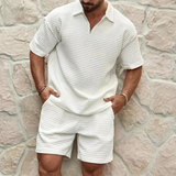 Ensemble Polo Texturé et Short Assortis