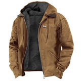 Veste Hivère Marrone Homme