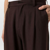 Pantalon Habillé à Pinces Coupe Ample