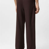 Pantalon Habillé à Pinces Coupe Ample
